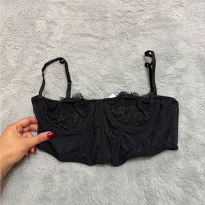 Urban outfitters cropped corset